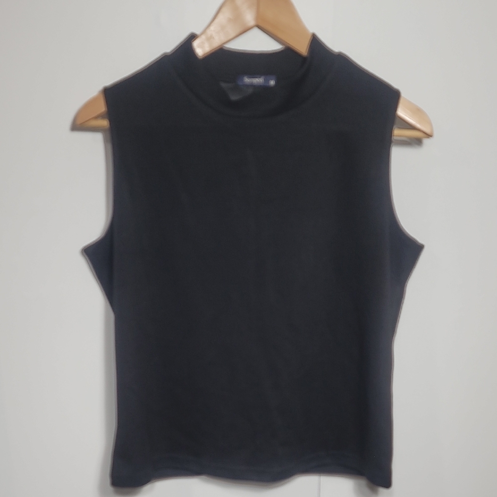 Sampeel Classic Black Sleeveless Tank Top